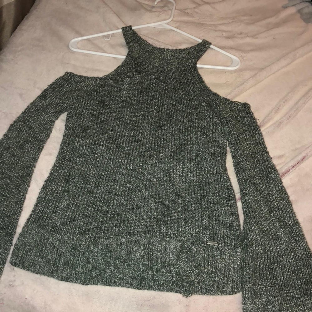 Green sweater